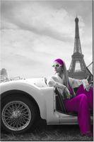 80CM 120 OBRAZ FIOLETOWA KREACJA ŚCIENNY