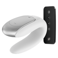 wibrator dla par double fun white satisfyer