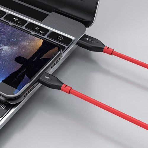 Kabel Lightning BlitzWolf BW-MF11 0.3m (czerwony) na Arena.pl