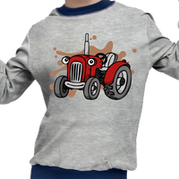 Piżama dziecięca Traktory