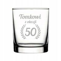 Szklanka do WHISKY prezent na urodziny z imieniem grawer z Personalizacją