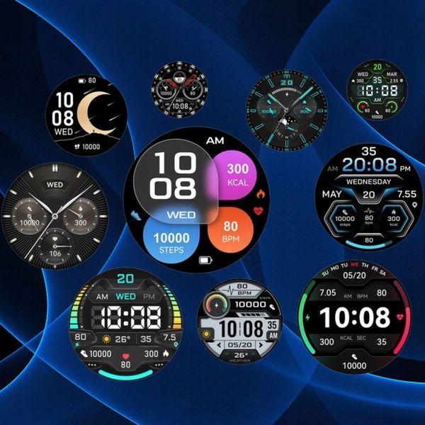 SMARTWATCH męski Rubicon ALWAYS DISPLAY KOMPAS BAROMETR AI zdjęcie 10