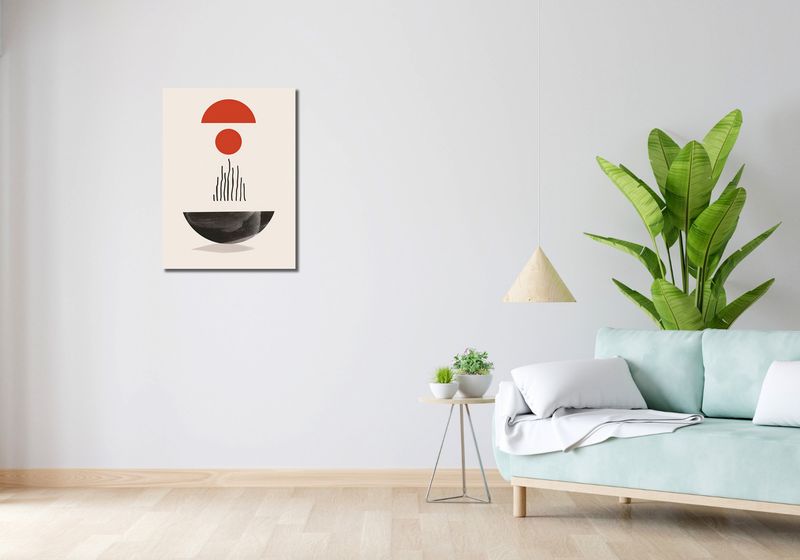 Obraz 50x70cm Półokrągła Forma zdjęcie 2