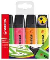 Zakreślacze Boss Original (4 Sztuki)