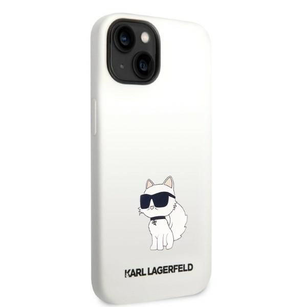 Etui Karl Lagerfeld do iPhone 15 Plus, iPhone 14 Plus, Biały, MagSafe zdjęcie 4