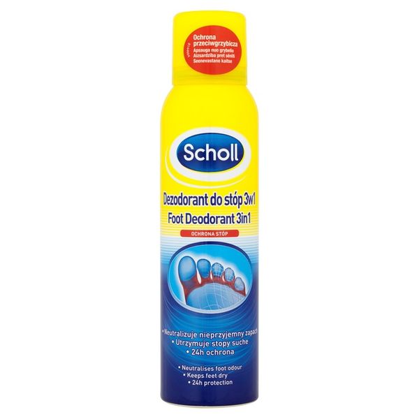 Scholl Dezodorant do stóp 3w1, 150 ml zdjęcie 3