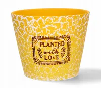 Osłonka ceramiczna doniczka ogród balkon taras 3