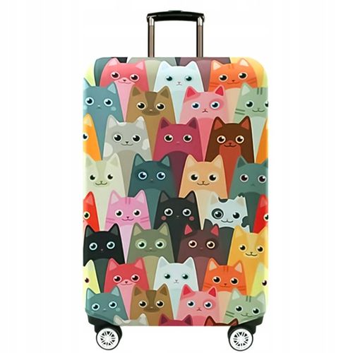 Pokrowiec Na Walizkę Podróżną Ochronny Etui Rozmiar M Bagaż 62x43x27cm na Arena.pl