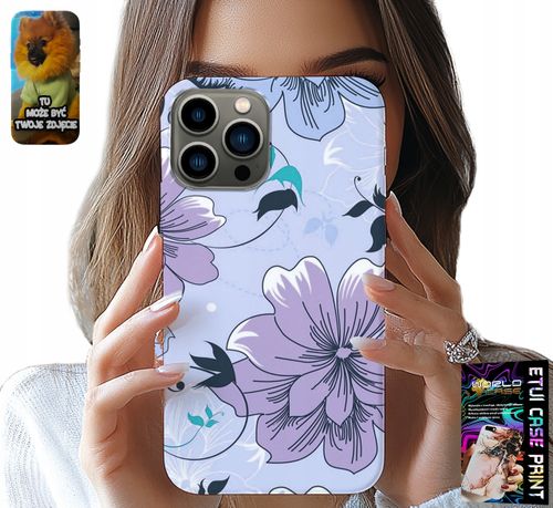 ETUI DO IPHONE 13 PRO - KWIATKI KWIECISTE MODNE WZORY PLECKI na Arena.pl