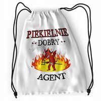 Plecak Dla Agenta Sportowy Szkolny Worek Torba Z Nadrukiem Ze Zdjęciem