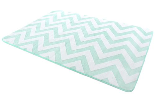 DYWAN 3D PLUSZ 200X230 ZIG ZAG MINT na Arena.pl