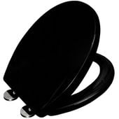 DESKA SEDESOWA WOLNOOPADAJĄCA WC TOALETOWA DO CERSANIT KOŁO ROCA CZARNA