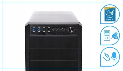 Komputer Stacjonarny Intel Core i5 16GB 512GB SSD Windows 10 szybki wydajny na Arena.pl