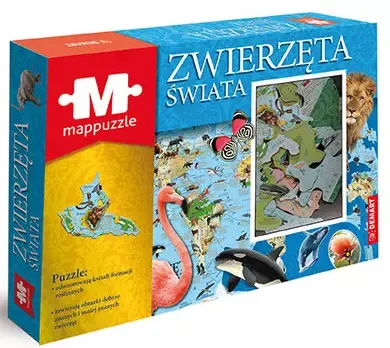 Mappuzzle. Zwierzęta świata zdjęcie 1