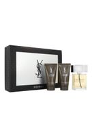 zestaw yves saint laurent l`homme edt 100ml + after shave balm 2x50ml