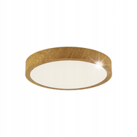 PLAFON LAMPA OPRAWA OKRĄGŁA ATUT LED C OAK 18W NW 4100K 04149 IDEUS STRUHM