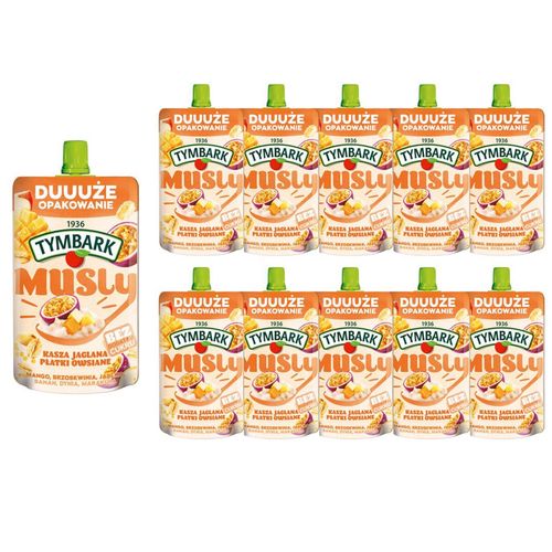 Tymbark Musly Mus kasza mango marakuja 170 g x 10 sztuk na Arena.pl