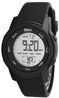 Oceanic Uniwersalny zegarek sportowy, wielofunkcyjny, stoper, 3 x timer, antyalergiczny, WR 100M