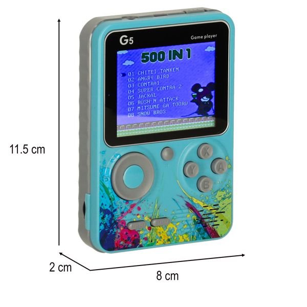Konsola do gier mini przenośna retro zdjęcie 7