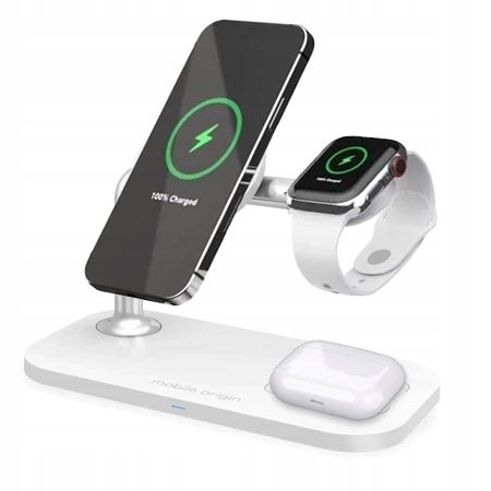 Ladowarka Mobile Origin 3-in-1 Wireless charger white na Arena.pl