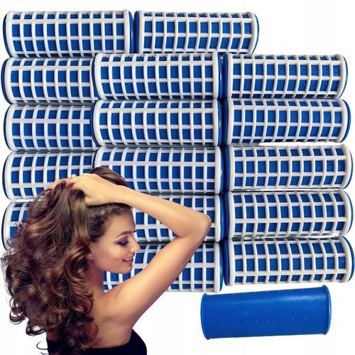 TERMOLOKI WAŁKI NA GORĄCO TERMICZNE DO WŁOSÓW DO LOKÓW GRUBE 24 mm 20 SZTUK na Arena.pl