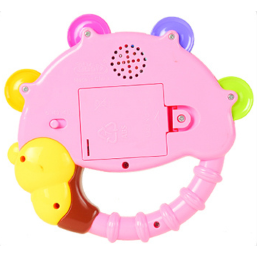 Interaktywny Tamburyn Z Misiem Dla Dzieci Grzechotka Światełka I Melodie na Arena.pl