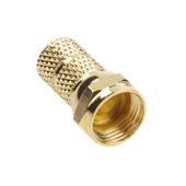 WTY0453.1 Wtyk SAT F 6,8 mm GOLD CU Cabletech