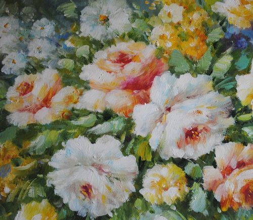 Kwiaty (60x90cm) na Arena.pl