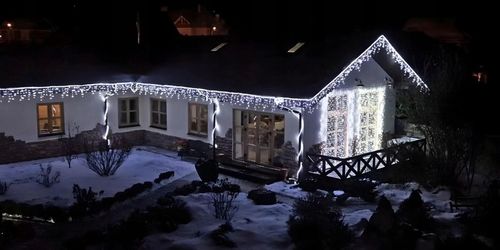 SOPLE ZEWNĘTRZNE IP44 LAMPKI LED ŚWIĄTECZNE 300LED 12M FLASH GRUBE PRZEWODY na Arena.pl