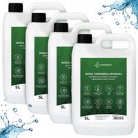 2 x Woda demineralizowana Aromatum 4x5L - do żelazek, chłodnic i akumulator