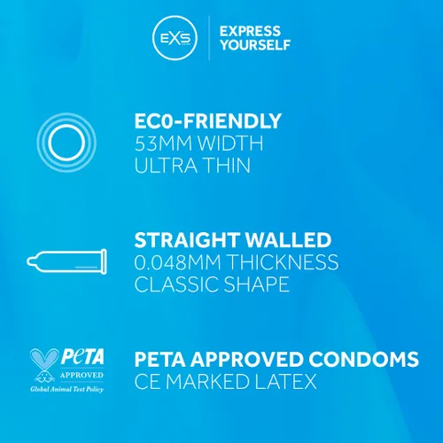 Prezerwatywy Pure 100 szt EXS na Arena.pl