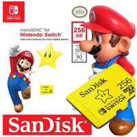 Karta pamięci SanDisk Nintendo microSDXC 256GB 100/90 MB/s V30 U3
