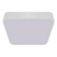 Kwadratowa lampa sufitowa Torem LED 16W biała do jadalni