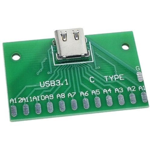Adapter gniazda USB typ C 3.1 na PCB do lutowania na Arena.pl