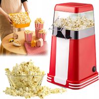 1200W MASZYNA DO POPCORNU RÓWNOMIERNE OGRZEWANIE CYRKULACJA POWIETRZA