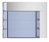 SFERA: Plakietka modułu z 4 przyciskami - 3 przyciski - Aluminium Legrand 352031