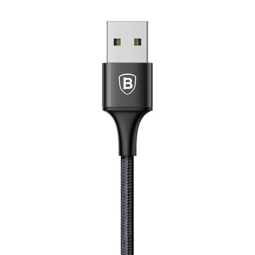 Kabel USB Micro lightning Type-C 3w1 Baseus Rapid czarny na Arena.pl