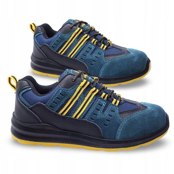 Buty Robocze Półbuty Sportowe ODDYCHAJĄCE Antypoślizgowe Wygodne Męskie 45 zdjęcie 9