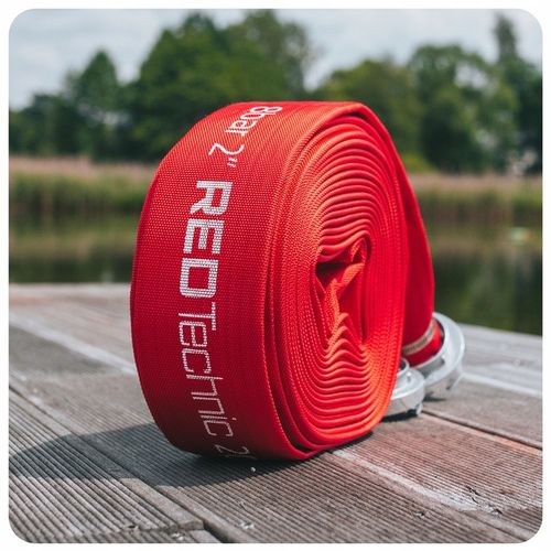 WĄŻ STRAŻACKI PARCIANY DO WODY SZAMBA SZYBKOZŁĄCZKA 2" 30 M 8 BAR na Arena.pl