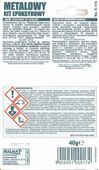 KIT METALOWY EPOKSYDOWY E-174 40G TECHNICQLL