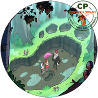 Opłatek na tort Wodogrzmoty Małe/Gravity Falls
