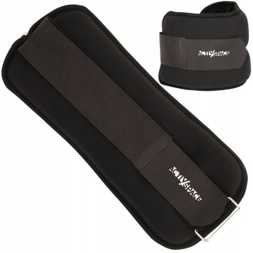 OBCIĄŻNIKI NA RĘCE NOGI NADGARSTKI CIĘŻARKI DO ĆWICZENIA 2X2 KG ZESTAW RZEP na Arena.pl