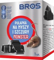 BROS Pułapka, łapka na myszy i szczury MONSTER 1 szt.