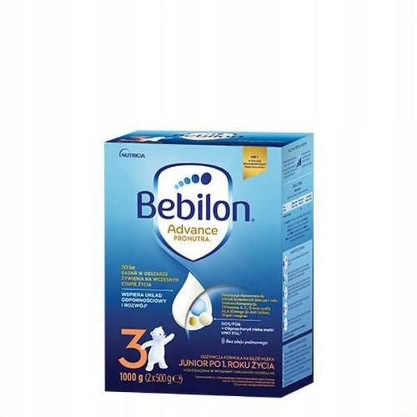 Bebilon 3 z Pronutra Advance proszek - 1000g zdjęcie 2
