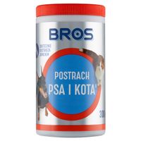 BROS postrach dla psa i kota, proszek odstraszający do ogrodu 300 ml