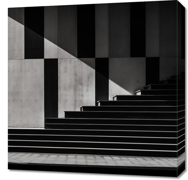 Obraz 60x60cm Geometria w Architekturze zdjęcie 1
