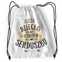 Plecak Sportowy Szkolny Alicji Córki I Dziecka Z Nadrukiem Ze Zdjęciem