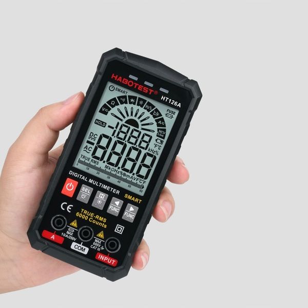CYFROWY MULTIMETR UNIWERSALNY NCV RMS LIVE TEST TERMOPARA TEMP. zdjęcie 12