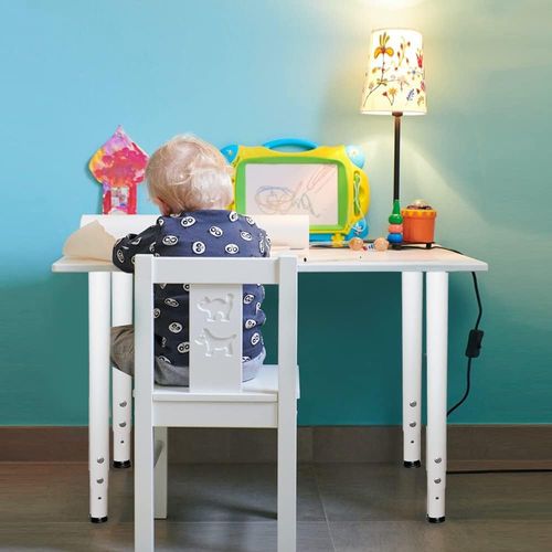 Nogi do stołu regulowane 55-90 cm metalowe 4 szt. Jahof białe na Arena.pl