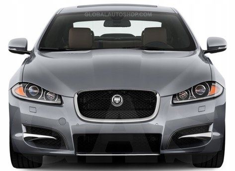 Jaguar XF Type - Chromowane Listwy Grill Chrom Atrapy Zderzaka Tuning na Arena.pl